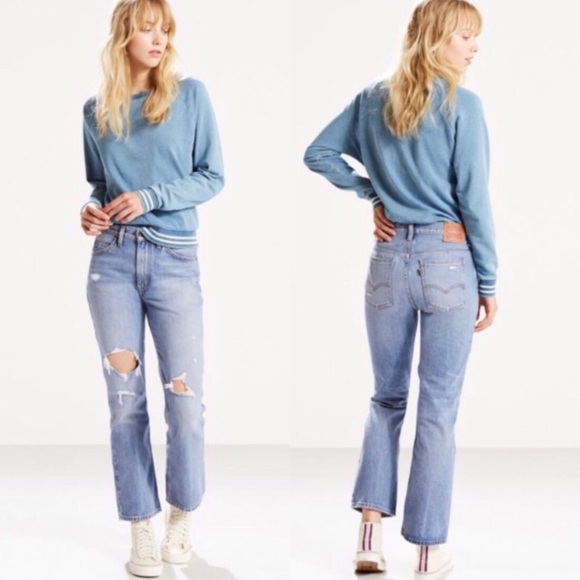Levi's Denim - $198 Orange Tab Levi’s The Bootcut Cropped Jeans